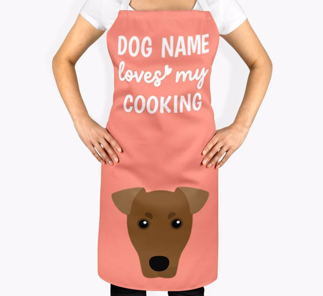 Loves My Cooking: Personalised {breedFullName} Apron